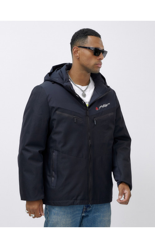 Мужская зимняя куртка больших размеров для комфортных прогулок.