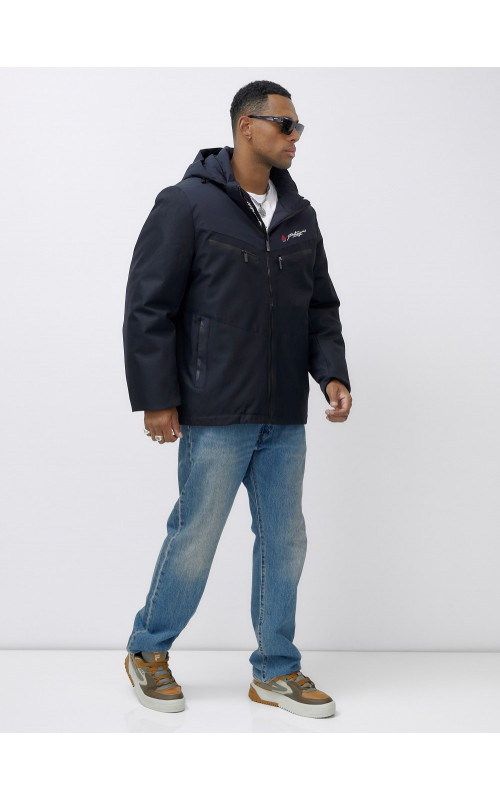 Мужская зимняя куртка больших размеров для комфортных прогулок.