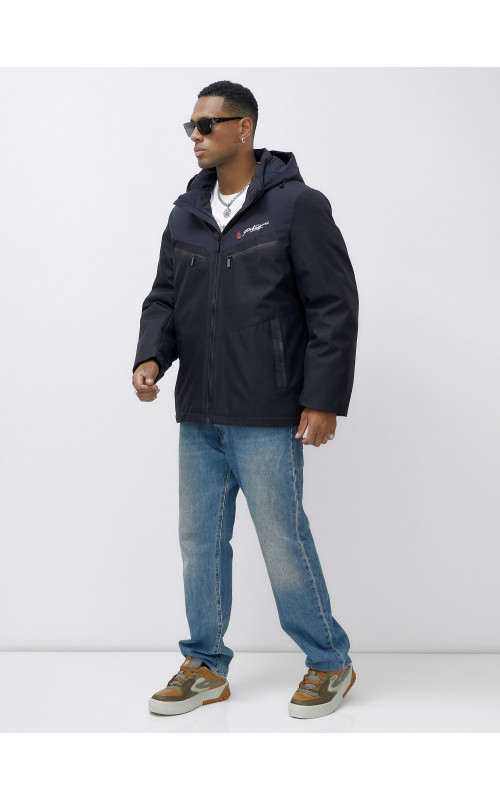 Мужская зимняя куртка больших размеров для комфортных прогулок.