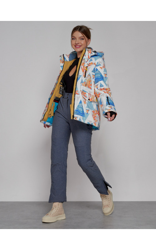 Женская горнолыжная куртка для активного отдыха