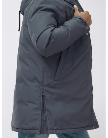 Мужская зимняя парка большого размера для холодной погоды