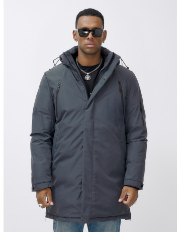 Мужская зимняя парка большого размера для холодной погоды