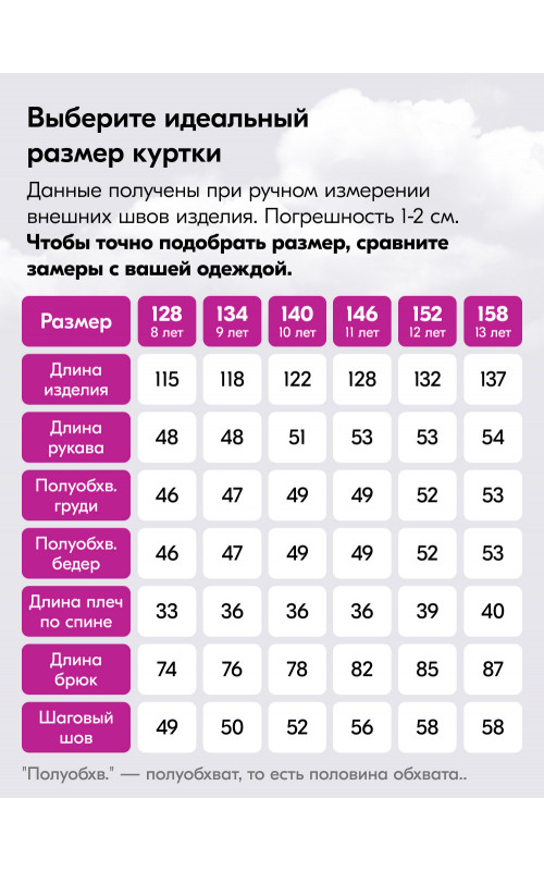 Подростковый зимний комбинезон для девочки тёмно-фиолетового цвета