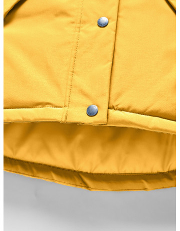 Зимняя детская куртка-парка для девочки.