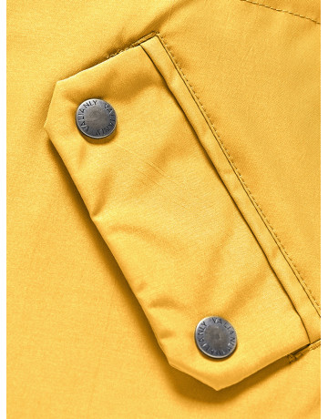 Зимняя детская куртка-парка для девочки.