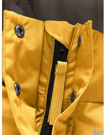 Зимняя детская куртка-парка для девочки.