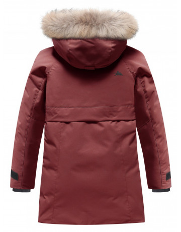 Зимняя парка для девочки-подростка, стильная и практичная.