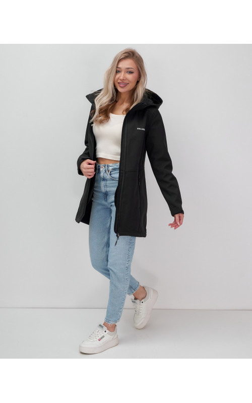 Женская парка для активных прогулок.