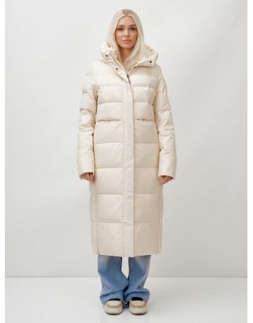 Длинный зимний пуховик для молодёжи