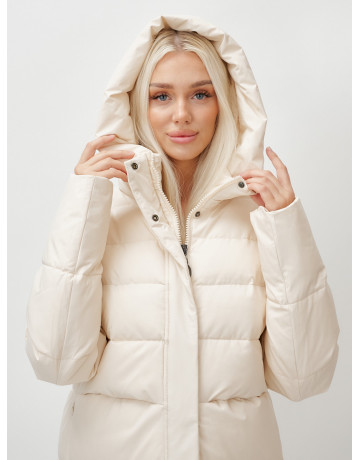 Длинный зимний пуховик для молодёжи