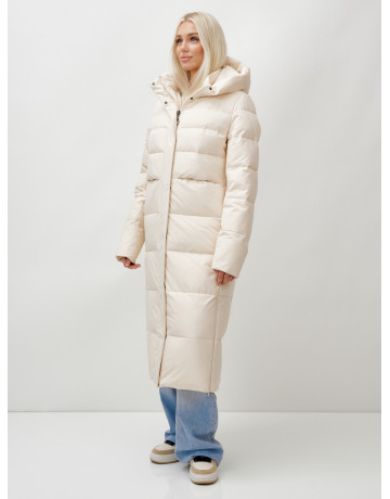 Длинный зимний пуховик для молодёжи