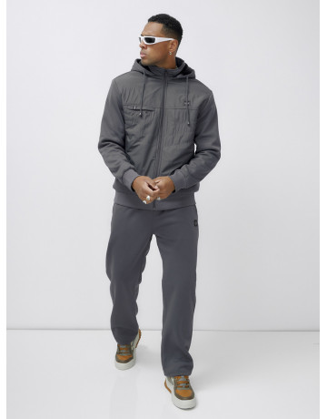 Утеплённый мужской спортивный костюм для активного отдыха