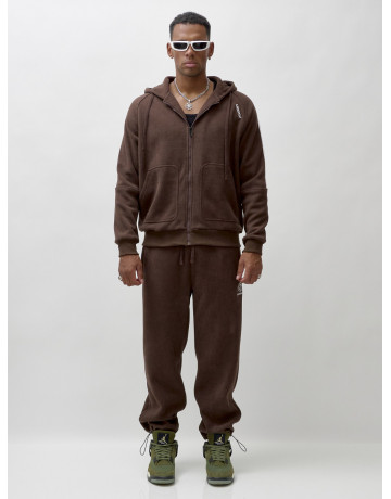 Мужской спортивный демисезонный костюм с начёсом.