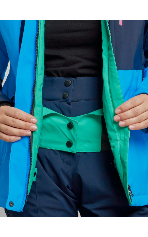 Женский горнолыжный костюм для зимних видов спорта.