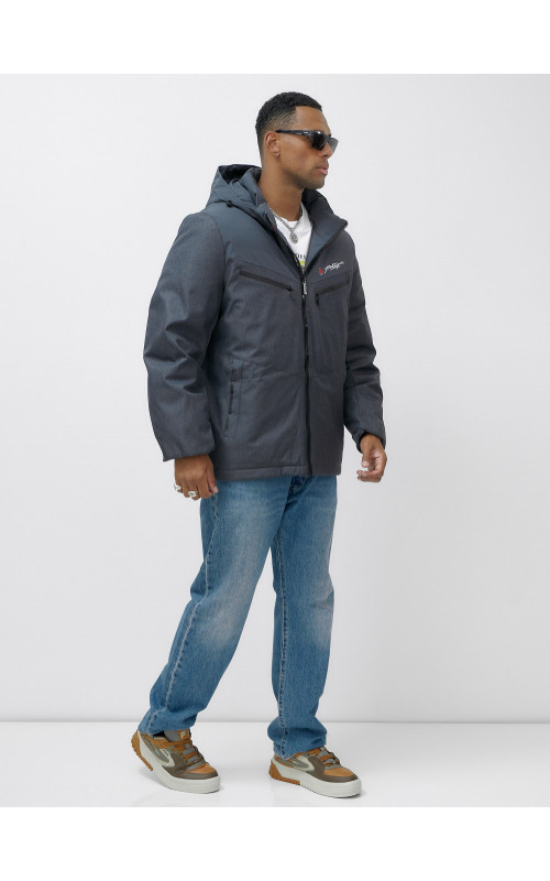 Мужская зимняя куртка больших размеров для активного отдыха