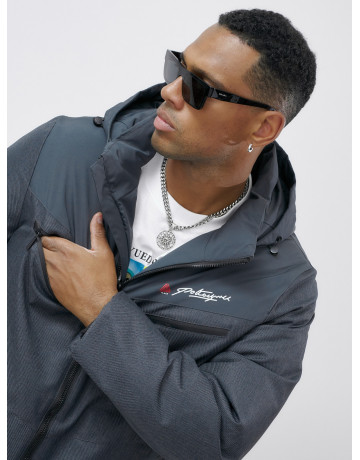 Мужская зимняя куртка больших размеров для активного отдыха