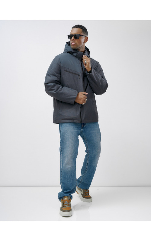 Мужская зимняя куртка больших размеров для активного отдыха