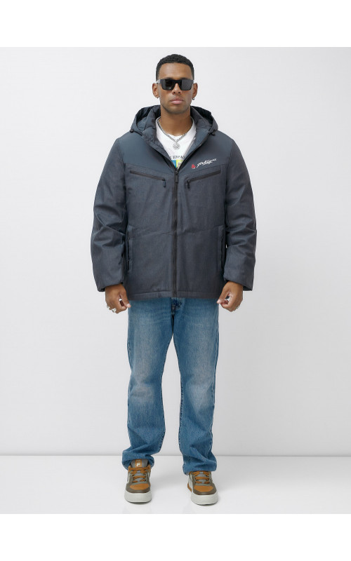 Мужская зимняя куртка больших размеров для активного отдыха