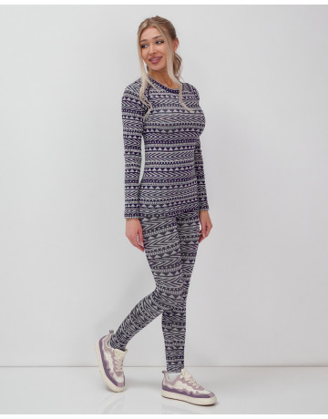 Женское термобельё для осени и зимы, спортивный и повседневный стиль.