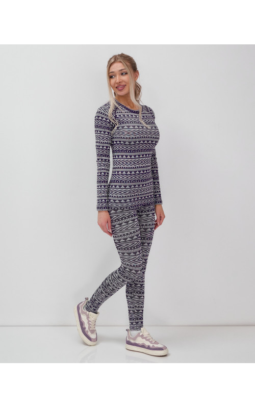 Женское термобельё для осени и зимы, спортивный и повседневный стиль.