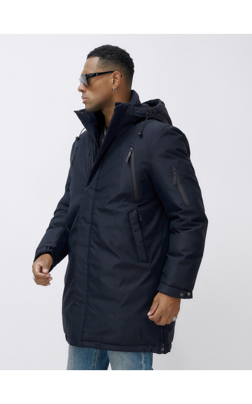 Мужская зимняя парка большого размера для холодной погоды