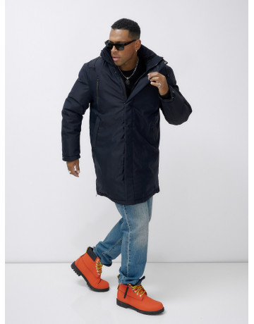 Мужская зимняя парка большого размера для холодной погоды