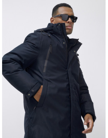 Мужская зимняя парка большого размера для холодной погоды