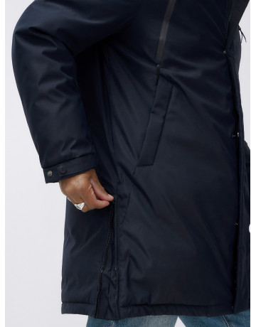 Мужская зимняя парка большого размера для холодной погоды