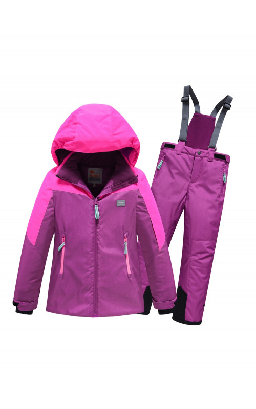 Горнолыжный зимний костюм для девочек-подростков.