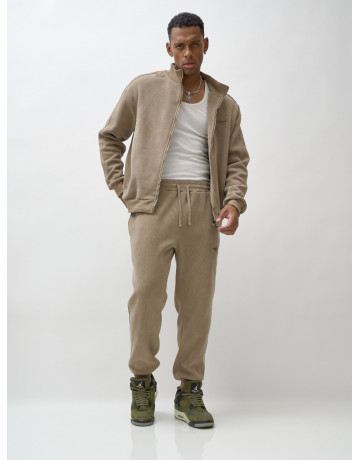 Мужской спортивный утеплённый костюм с начёсом для активного отдыха.