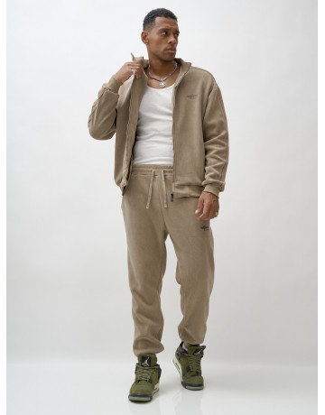 Мужской спортивный утеплённый костюм с начёсом для активного отдыха.