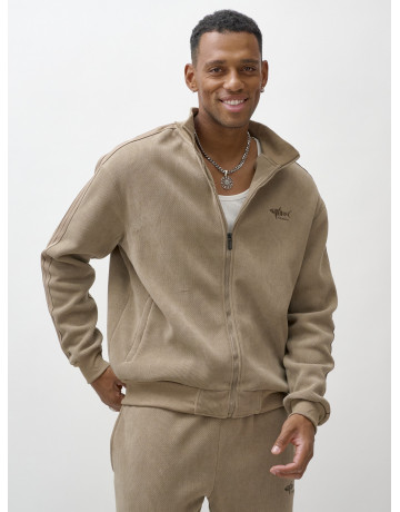 Мужской спортивный утеплённый костюм с начёсом для активного отдыха.