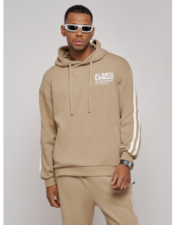 Мужской трикотажный спортивный костюм из хлопка для активного отдыха.