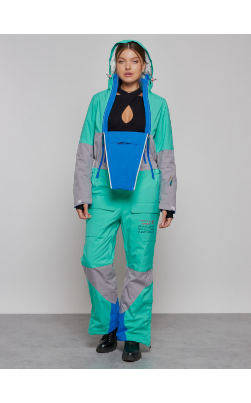 Зимний женский комбинезон для горнолыжного спорта