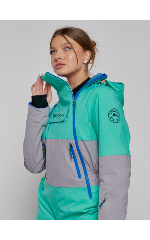 Зимний женский комбинезон для горнолыжного спорта