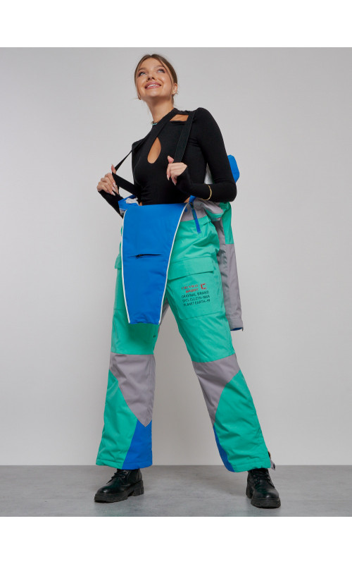 Зимний женский комбинезон для горнолыжного спорта