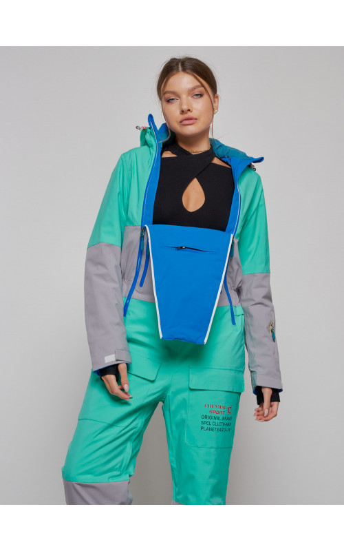 Зимний женский комбинезон для горнолыжного спорта