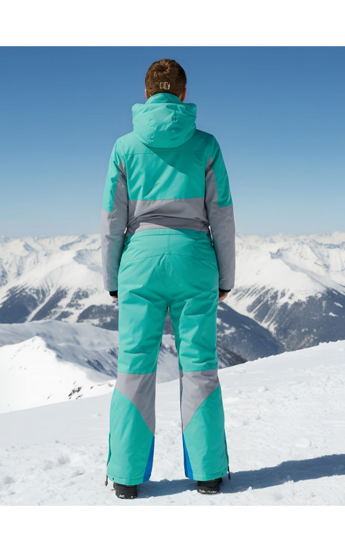Зимний женский комбинезон для горнолыжного спорта