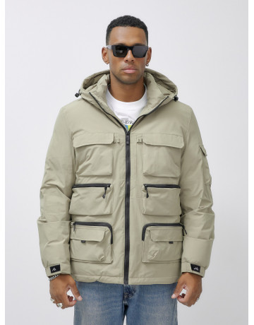 Мужская зимняя куртка большого размера для холодной погоды