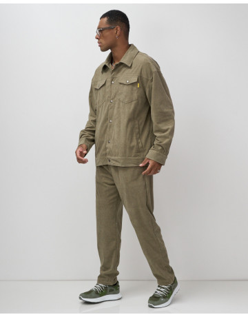 Мужской велюровый спортивный костюм для весны и лета