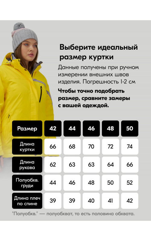 Женский горнолыжный костюм, жёлтый.