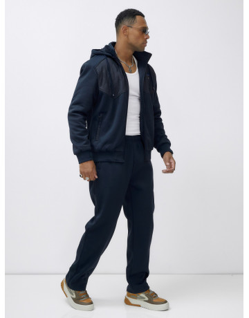 Утеплённый трикотажный мужской зимний костюм для активного отдыха