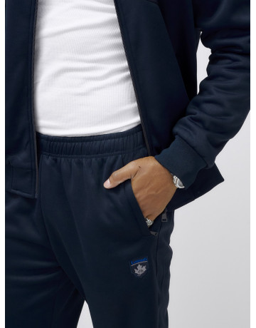 Утеплённый трикотажный мужской зимний костюм для активного отдыха