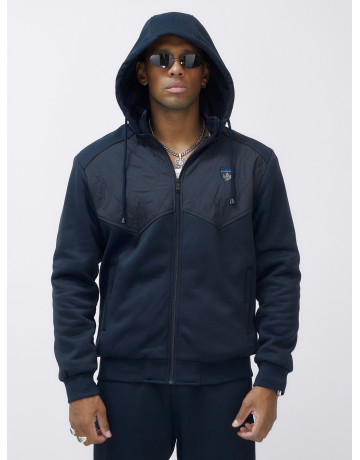 Утеплённый трикотажный мужской зимний костюм для активного отдыха