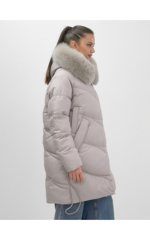 Длинный пуховик премиум-класса, защита от влаги и холода