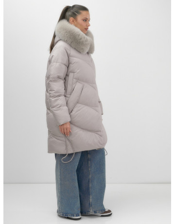 Длинный пуховик премиум-класса, защита от влаги и холода