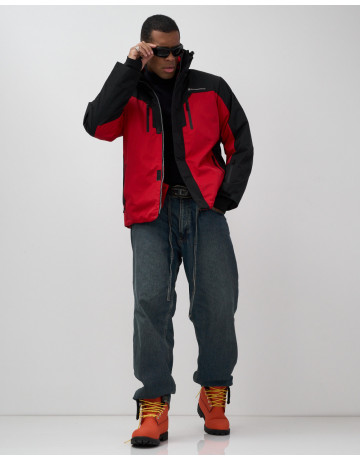 Мужская горнолыжная куртка для зимы: свободный крой.