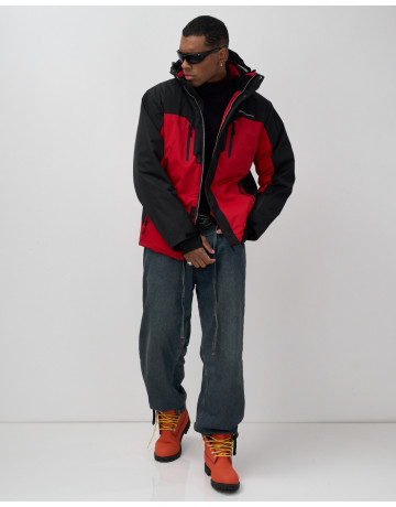 Мужская горнолыжная куртка для зимы: свободный крой.