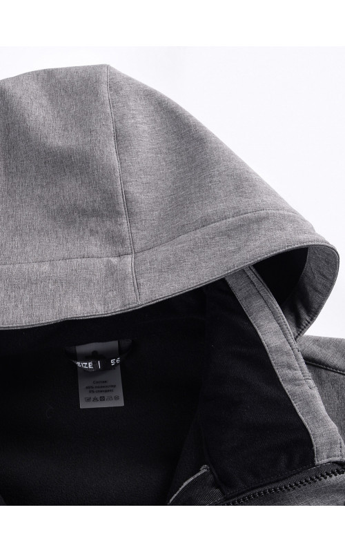 Спортивная парка с капюшоном для активных мужчин