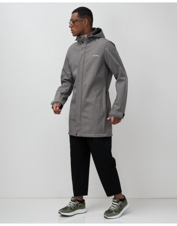 Спортивная парка с капюшоном для активных мужчин